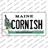 Cornish Maine Novelty Sticker Decal