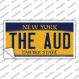 The Aud NY Yellow Novelty Sticker Decal