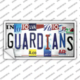 Guardians Strip Art Novelty Sticker Decal
