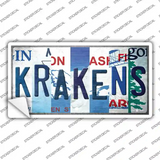 Krakens Strip Art Novelty Sticker Decal