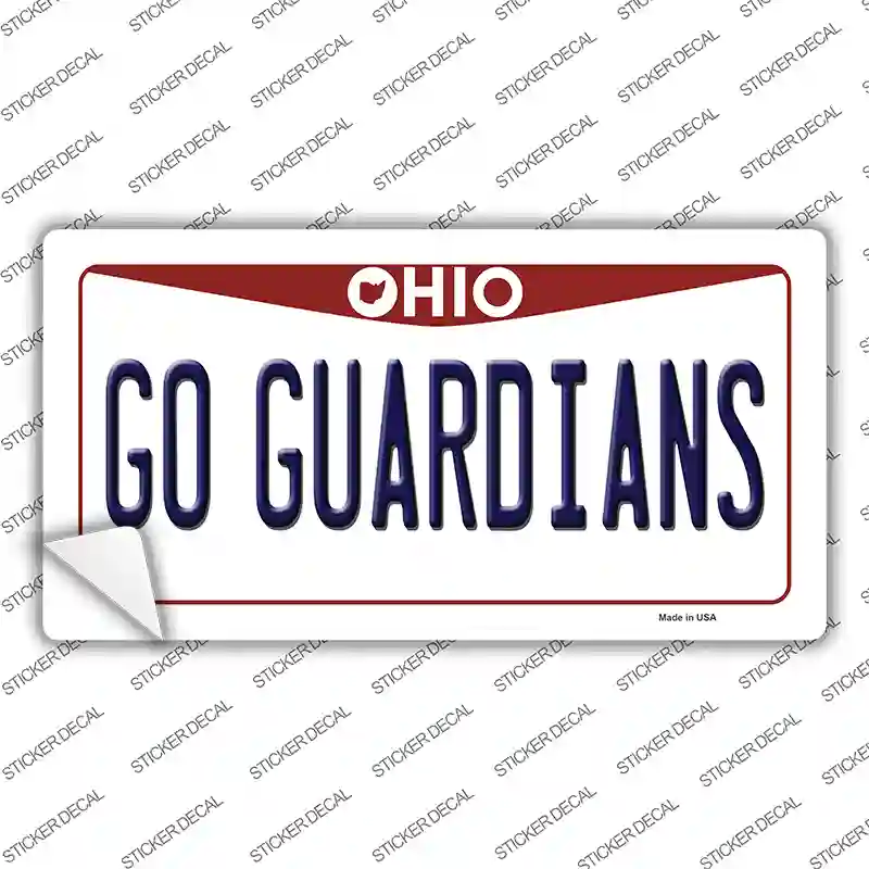 Go Guardians Ohio Novelty Sticker Decal