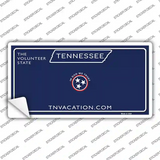 Blank Tennessee Blue Novelty Sticker Decal