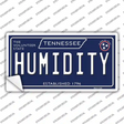 Humidity Tennessee Blue Novelty Sticker Decal