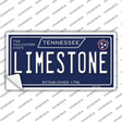 Limestone Tennessee Blue Novelty Sticker Decal