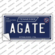 Agate Tennessee Blue Novelty Sticker Decal