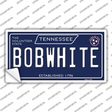 Bob White Tennessee Blue Novelty Sticker Decal