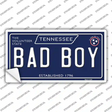 Bad Boy Tennessee Blue Novelty Sticker Decal