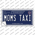 Moms Taxi Tennessee Blue Novelty Sticker Decal