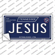 Jesus Tennessee Blue Novelty Sticker Decal