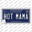 Hot Mama Tennessee Blue Novelty Sticker Decal