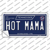 Hot Mama Tennessee Blue Novelty Sticker Decal