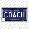 Coach Tennessee Blue Novelty Sticker Decal