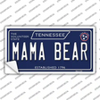 Mama Bear Tennessee Blue Novelty Sticker Decal