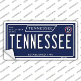 TN Tennessee Blue Novelty Sticker Decal