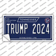 Trump 2024 Tennessee Blue Novelty Sticker Decal