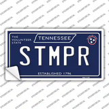 Stmpr Tennessee Blue Novelty Sticker Decal