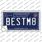 Best M8 Tennessee Blue Novelty Sticker Decal