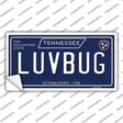 Luv Bug Tennessee Blue Novelty Sticker Decal