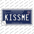 Kiss Me Tennessee Blue Novelty Sticker Decal