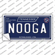 Nooga Tennessee Blue Novelty Sticker Decal