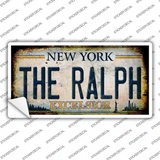 The Ralph New York White Novelty Sticker Decal