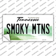 Smoky Mtns Tennessee Novelty Sticker Decal