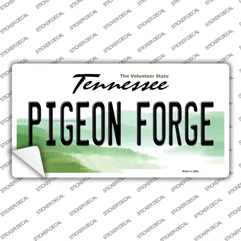 Pigeon Forge Tennessee Novelty Sticker Decal