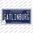 Gatlinburg Tennessee Blue Novelty Sticker Decal