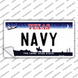 Texas Navy Novelty Sticker Decal