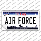 Texas Air Force Novelty Sticker Decal