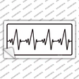 Heart Beats Novelty Sticker Decal