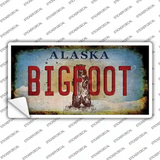 Bigfoot Alaska Novelty Sticker Decal