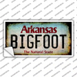 Bigfoot Arkansas Novelty Sticker Decal