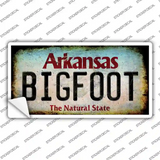 Bigfoot Arkansas Novelty Sticker Decal