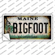 Bigfoot Maine Novelty Sticker Decal