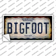 Bigfoot Missouri Novelty Sticker Decal