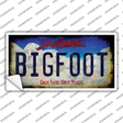 Bigfoot South Dakota Novelty Sticker Decal