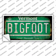 Bigfoot Vermont Novelty Sticker Decal