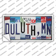 Duluth MN Strip Art Novelty Sticker Decal