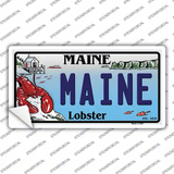 Maine Lobster Novelty Sticker Decal