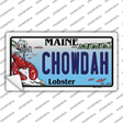 Chowdah Maine Lobster Novelty Sticker Decal