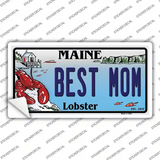 Best Mom Maine Lobster Novelty Sticker Decal