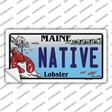 Native Maine Lobster Novelty Sticker Decal