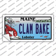 Clam Bake Maine Lobster Novelty Sticker Decal