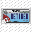 Retired Maine Lobster Novelty Sticker Decal