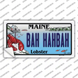 Bah Hahbah Maine Lobster Novelty Sticker Decal