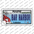 Bar Harbor Maine Lobster Novelty Sticker Decal