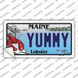 Yummy Maine Lobster Novelty Sticker Decal