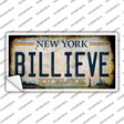 Billieve Excelcior New York Novelty Rectangular Sticker Decal