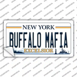 Buffalo Mafia New York Excelsior Novelty Sticker Decal